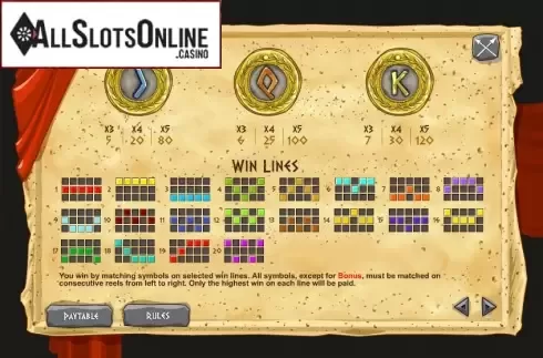Screen2. Gladiator of Rome from 1X2gaming