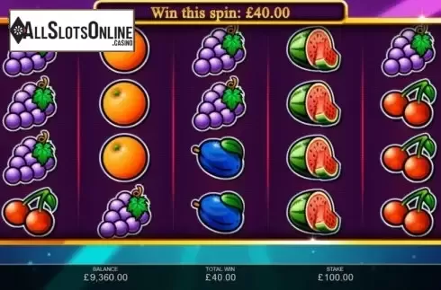 Win Screen 2. Golden 7s from Inspired Gaming