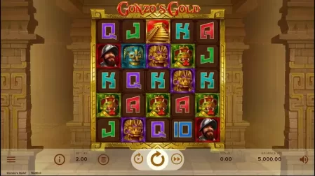 Gonzo's Gold slot screenshot 1