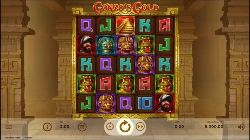 Gonzo's Gold slot screenshot 1