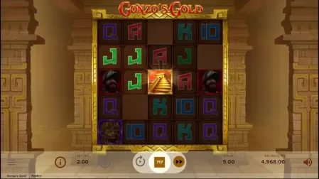 Gonzo's Gold slot screenshot 3