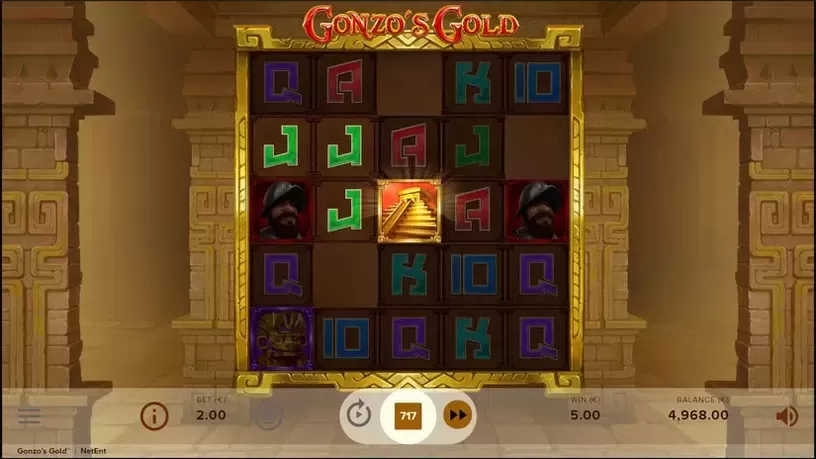 Gonzo's Gold slot screenshot 3