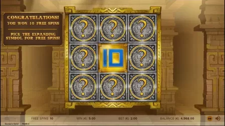 Gonzo's Gold slot screenshot 4