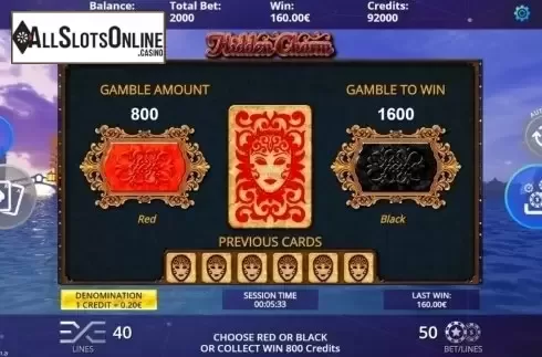 Gamble Screen. Hidden Charm from DLV