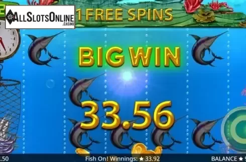 Big Win. Hooked from Booming Games