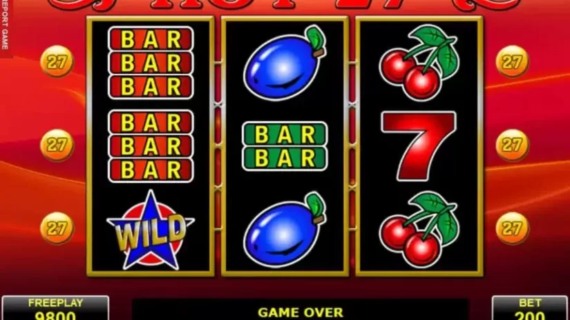 Hot 27 slot screenshot 1