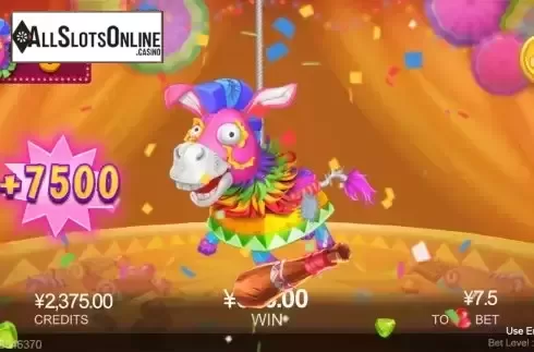 Bonus game screen
