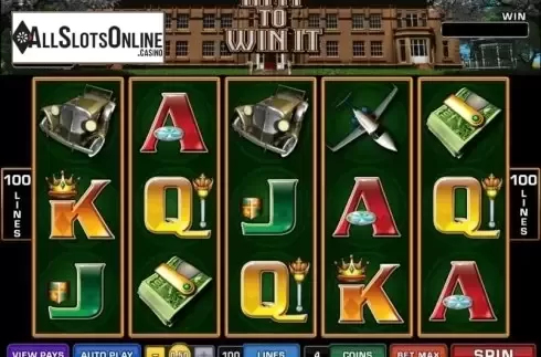Screen 1. In It to Win It from Microgaming
