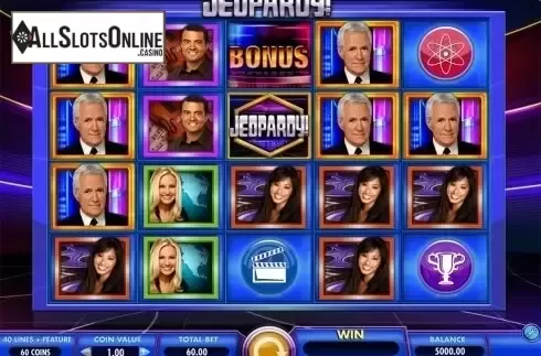 Reels screen. Jeopardy! from IGT