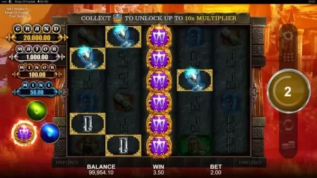 Kings of Crystals slot screenshot 5