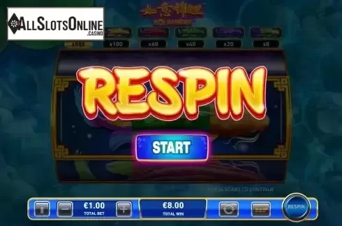 Respin Feature Screen