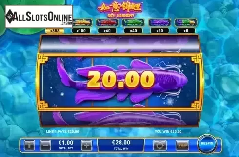 Respin Win Screen