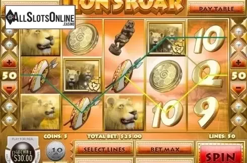 Screen7. Lion's Roar (Rival Gaming) from Rival Gaming