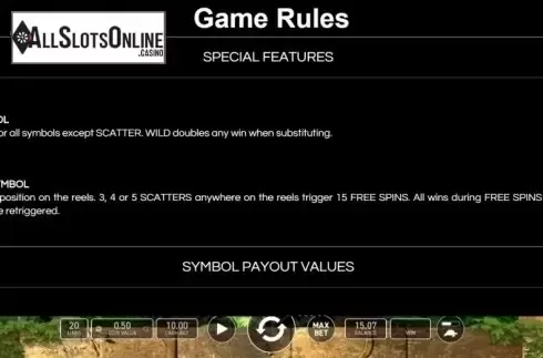 Game Rules. Lost Treasure (Wazdan) from Wazdan