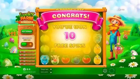 Lucky Farm Bonanza slot screenshot 2