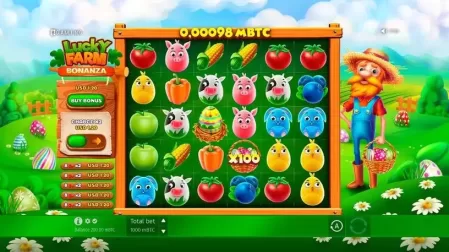 Lucky Farm Bonanza slot screenshot 1