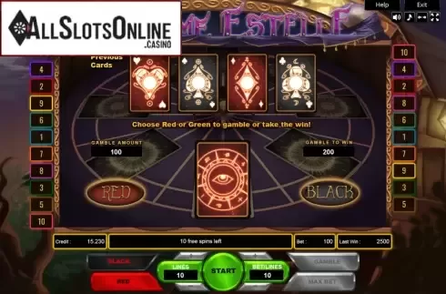 Gamble. Madame Estelle from Platin Gaming