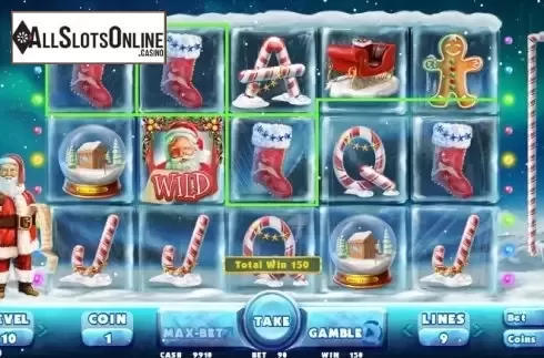 Win screen 1. Magical Christmas from BetConstruct