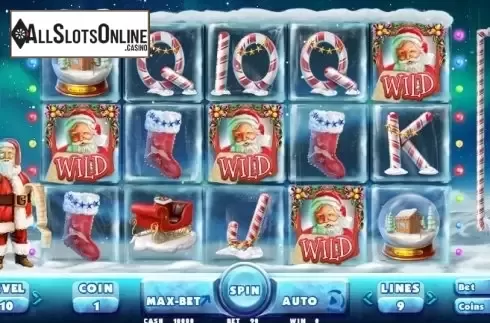 Reel screen. Magical Christmas from BetConstruct