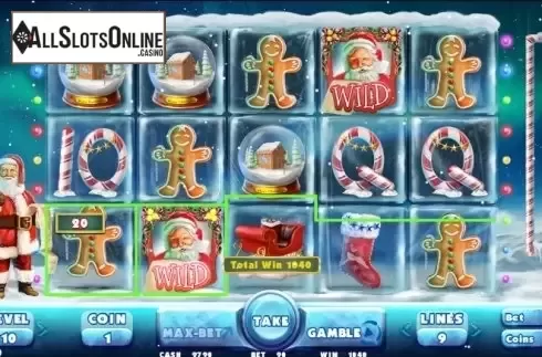 Win screen 2. Magical Christmas from BetConstruct