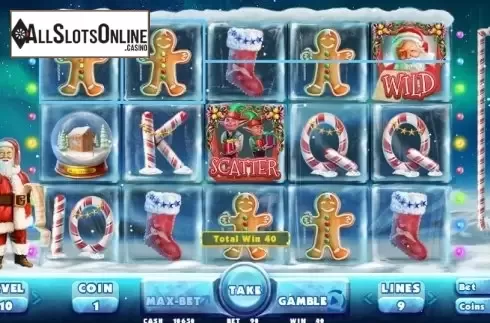 Win screen 3. Magical Christmas from BetConstruct