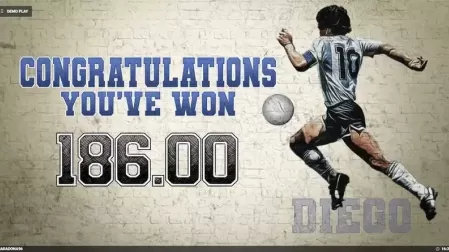 D10S Maradona slot screenshot 9