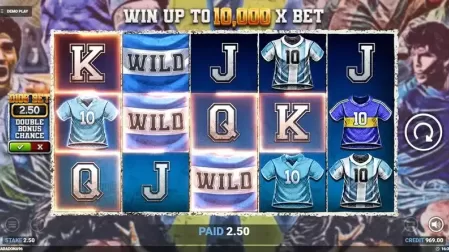 D10S Maradona slot screenshot 3