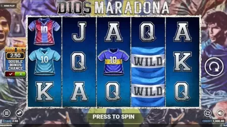 D10S Maradona slot screenshot 1