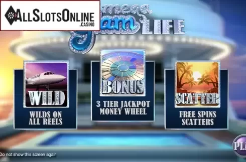 Game features. Mega Glam Life from Betsoft