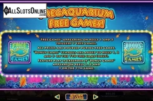 Bonus 1. Megaquarium from RTG