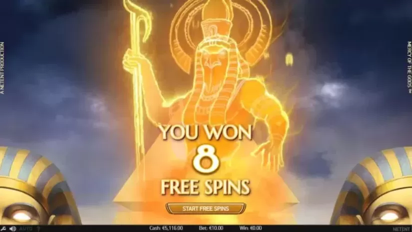 Mercy of the Gods slot screenshot 4