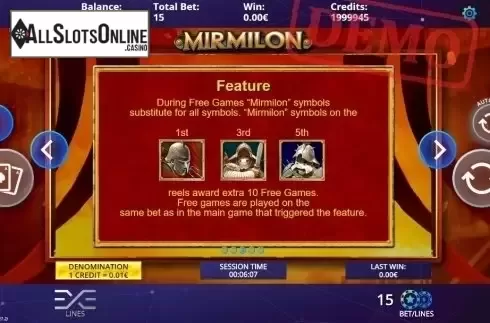 Feature. Mirmilon from DLV