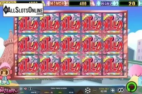 Reel Screen. Mr. Driller from Ainsworth