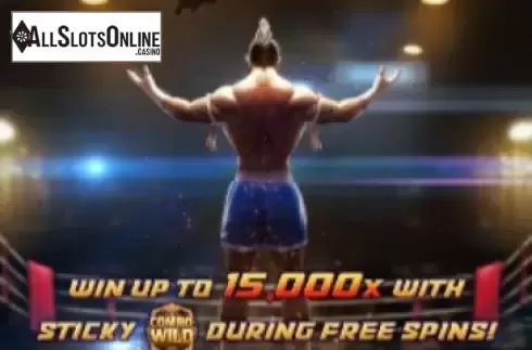 Start Screen. Muay Thai Champion from PG Soft