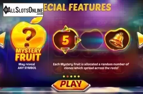Paytable 2. Mystery Reels from Red Tiger