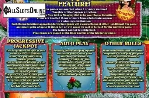 Features. Naughty or Nice? from RTG