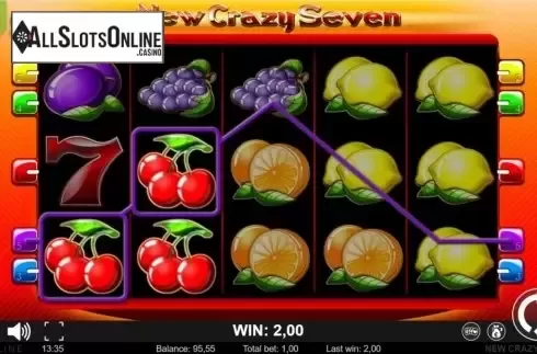 win 3. New Crazy Seven from Lionline