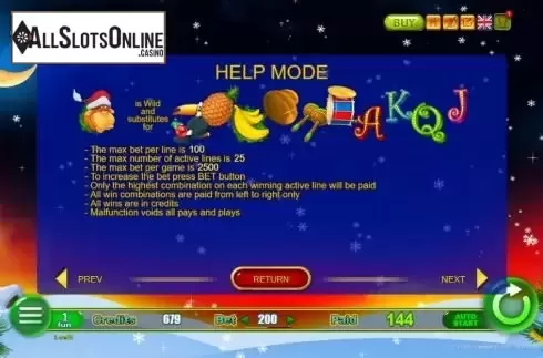 Paytable 3