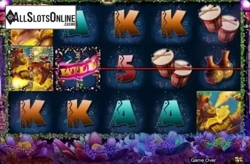 Win Screen. Oba Carnaval from High 5 Games