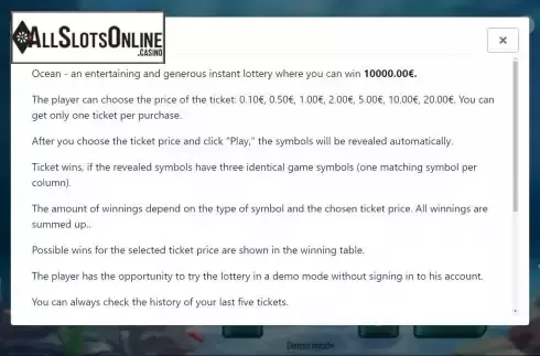 Rules Screen