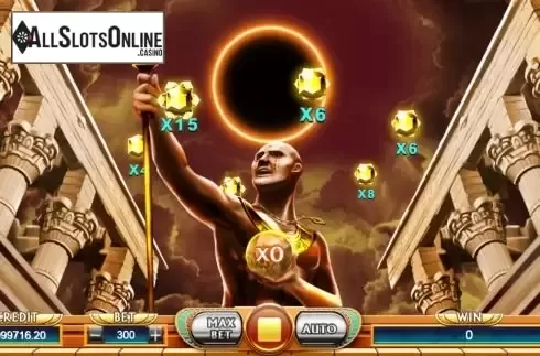 Bonus game screen