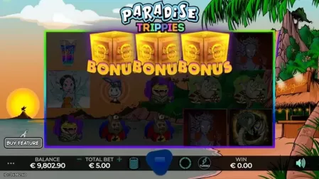 Paradise Trippies slot screenshot 3