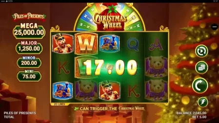Piles of Presents slot screenshot 2