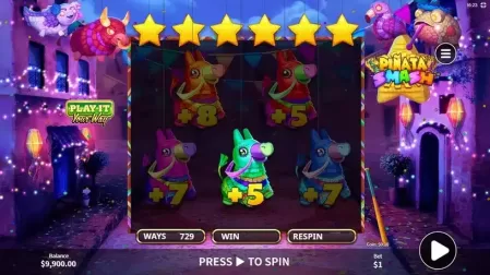 Piñata Smash slot screenshot 2
