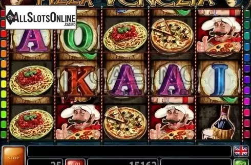 Screen2. Pizza Venezia from Casino Technology