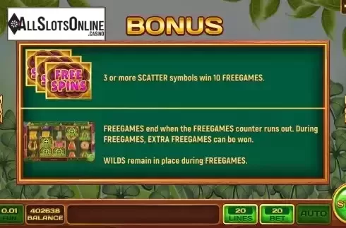 Features screen 2