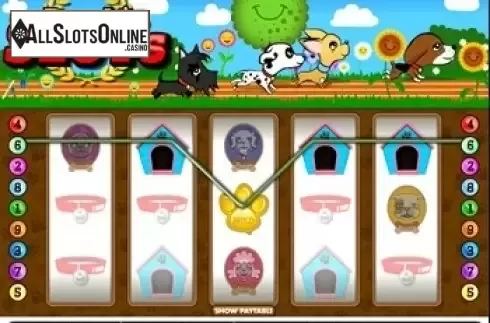 Win Screen 2. Poochie Slots from Gamesys