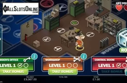 Bonus Game 4. Prison Escape (Inspired Gaming) from Inspired Gaming