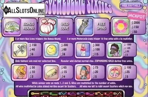 Screen2. Psychedelic Sixties from Rival Gaming