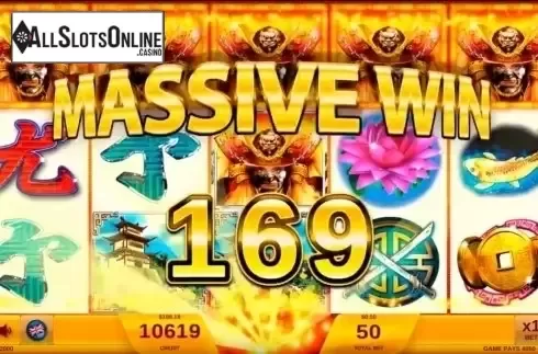 Massive win. Samurai Dynasty from IGT